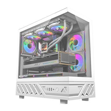 Počítačová skříň DarkFlash DS950 (bílá)  DarkFlash