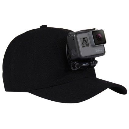 Kšiltovka Puluz s držákem pro akční kameru (DJI, GoPro, Insta360)  Puluz