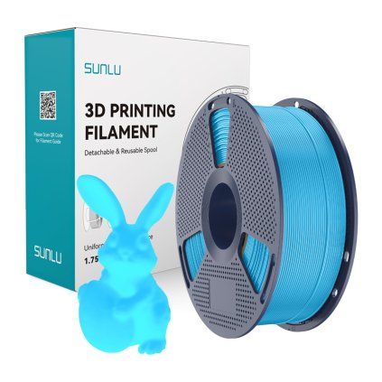 Filament Sunlu PLA svítící ve tmě (modrý)  Sunlu