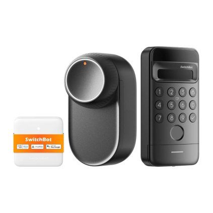 Chytrý zámek SwitchBot Ultra 3 v 1 s ovládacím panelem Hub Mini Matter a klávesnicí Vision  SwitchBot