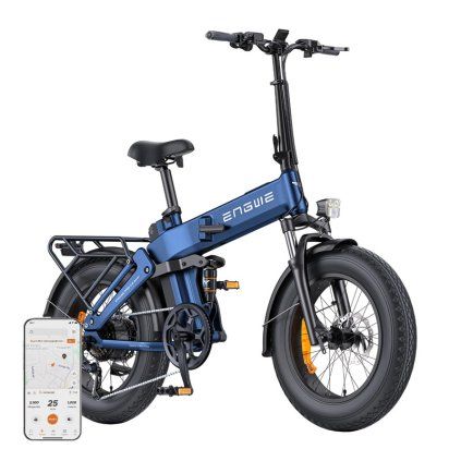 Elektrické kolo ENGWE PRO 3.0 BOOST 250 W, 20" (modré)  ENGWE