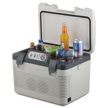Chladící box 19l + display 230V/24V/12V DOUBLE  Compass