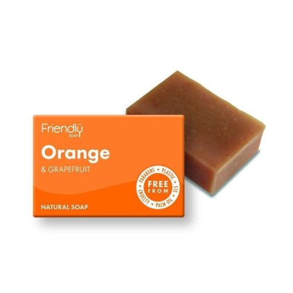 Friendly Soap Přírodní mýdlo pomeranč a grep 95 g  Friendly Soap