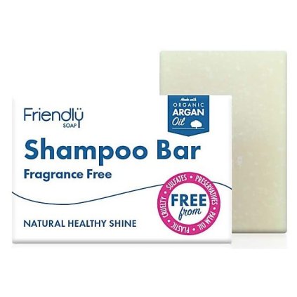 Friendly Soap Přírodní mýdlo na vlasy bez vůně 95 g  Friendly Soap