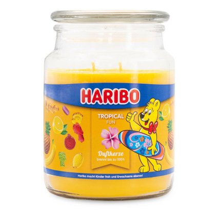 HARIBO Vonná svíčka Tropical Fun 510 g  Haribo