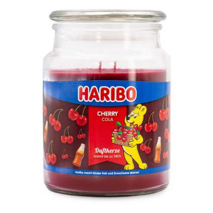 HARIBO Vonná svíčka Cherry Cola 510 g  Haribo