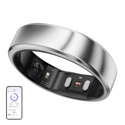 Smartring RingConn Air Gen 2 (velikost 10, stříbrná galaxie)