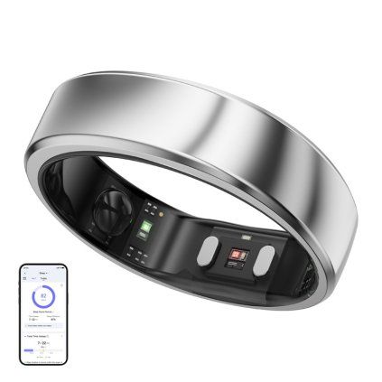 Smartring RingConn Air Gen 2 (velikost 6, stříbrná galaxie)