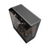 Počítačová skříň Darkflash DY460 (černá) + 4 ventilátory ARGB