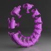 HHW12 VIOLET BR163 BLACK MAXI 12