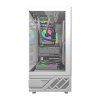 Počítačová skříň DarkFlash DS950 (bílá) + 6 ventilátorů  DarkFlash
