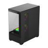 Počítačová skříň DarkFlash C365 (černá) + 5 ventilátorů  DarkFlash