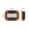 COB LED pracovní svítilna P4113, 700 lm, 4× AA  EMOS