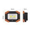 COB LED pracovní svítilna P4112, 350 lm, 3× AA  EMOS