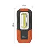 COB LED pracovní svítilna P3888, 180 lm, 3× AAA  EMOS