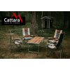 Stůl kempingový skládací BALATON hnědý  Cattara