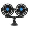 Ventilátor MITCHELL DUO 2x108mm 12V na přísavku  Compass
