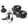 Ventilátor MITCHELL DUO 2x108mm 12V na přísavku  Compass