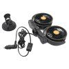 Ventilátor MITCHELL DUO 2x108mm 24V na přísavku  Compass