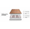 LARX Heating Mat LSDTS rohož, 0,5 x 7 m, 560 W