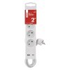 PRODLUŽKA 3Z 2M S VYP. 1,5MM +USB A+C  EMOS