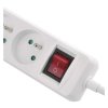 PRODLUŽKA 3Z 2M S VYP. 1,5MM +USB A+C  EMOS