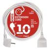 Prodlužovací kabel EMOS 10 m, 1 zásuvka, bílý, PVC, 1,5 mm2  EMOS