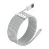 Baseus Simple Wisdom Data kabel Kit USB to Lightning 2.4A (2PCS/Set）1.5m - bílý