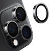 Sklíčko na fotoaparát Lensguard pro iPhone 16/16 Plus (černé)