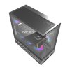 Počítačová skříň DarkFlash DS950V s displejem (černá) + 6 ventilátorů